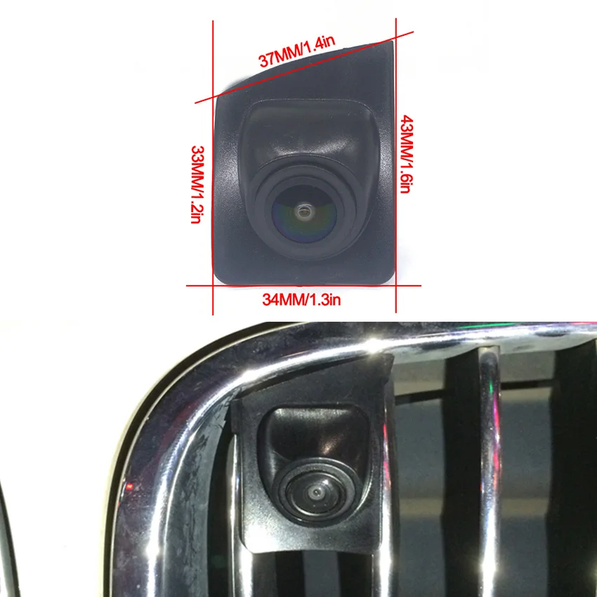 Car Front View Parking LOGO Camera Night Vision Positive Waterproof For BMW 5 Series F07 F10 F11 2009~2013 2014 2015 2016 2017