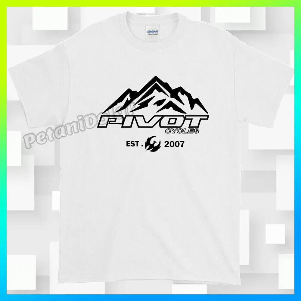 New item Pivot Cycles Mountain Bikes Logo men's funny cotton T shirt  SIZE S-5XL