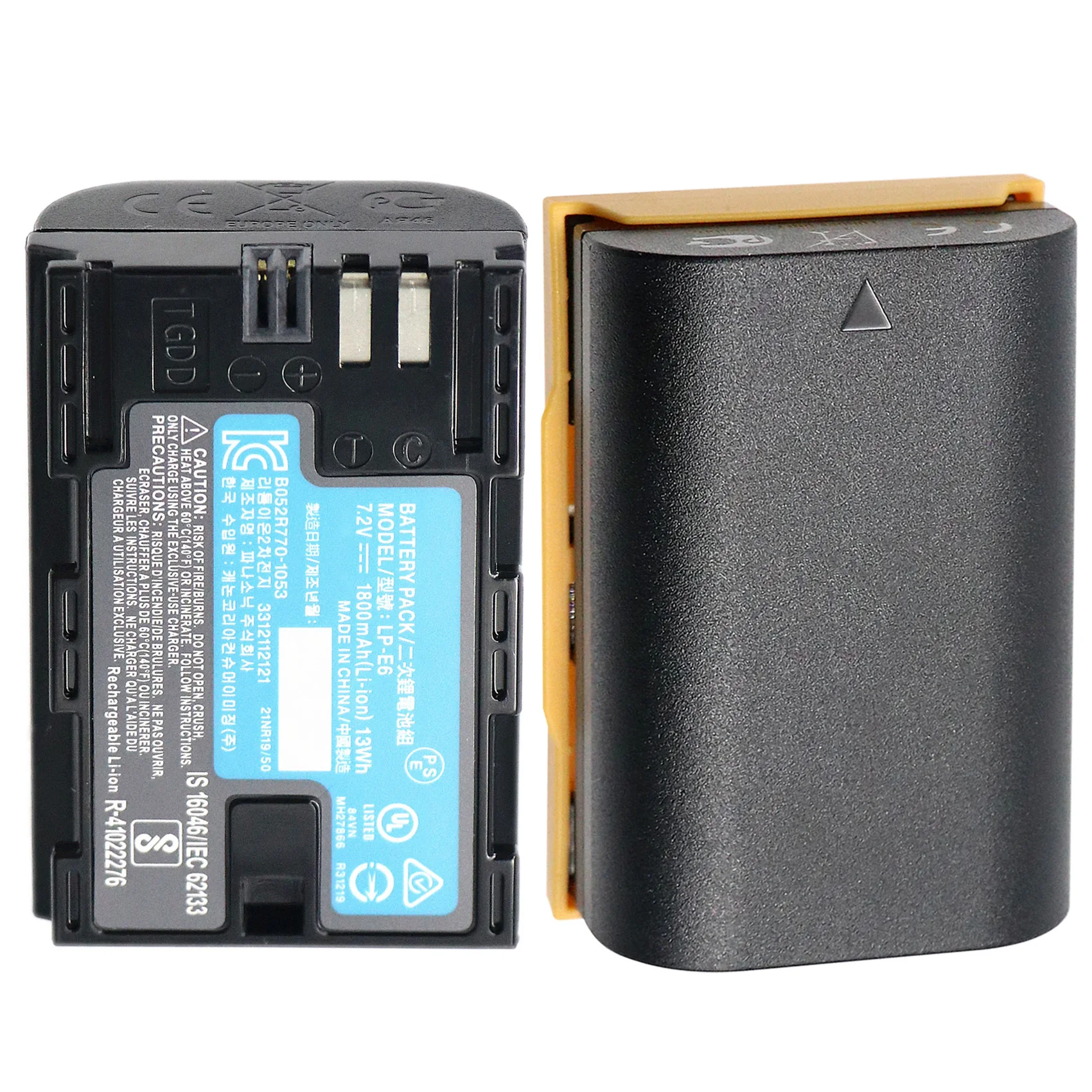 High quality LP-E6 LPE6 Camera Battery For Canon EOS 5D Mark II III Mark2 mark3 5D2 5D3 6D 60D 60Da 70D 80D LP-E6N LP-E6NH view 6