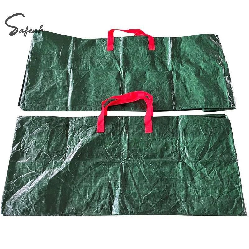 Heavy Duty Christmas Tree Home Decor Waterproof Storage Bag Multifunctional PE Organizer Reinforced Handles