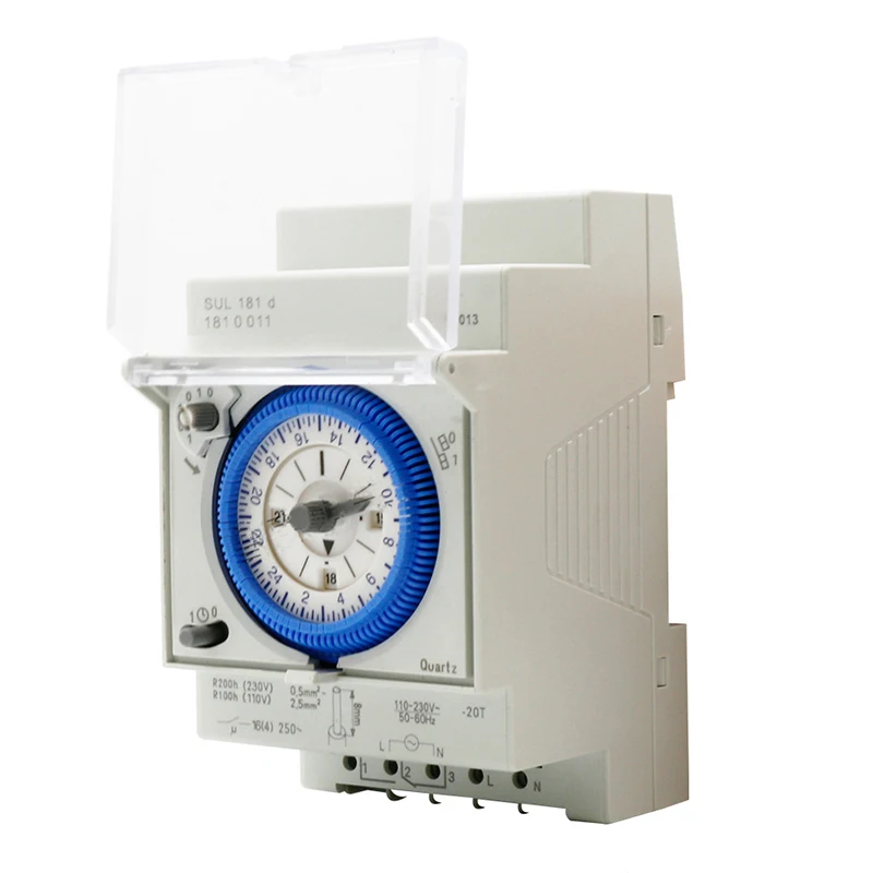 IndusTech SUL181D 24 Hours 15 Mins Daily Programmable Setting Mechanical Timer