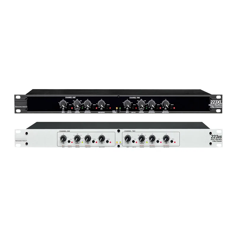 223XL/223XS Professional Audio Processor Electronic Divider Stereo Mono 2/3 Divider Stage Audio Peripheral Equipment