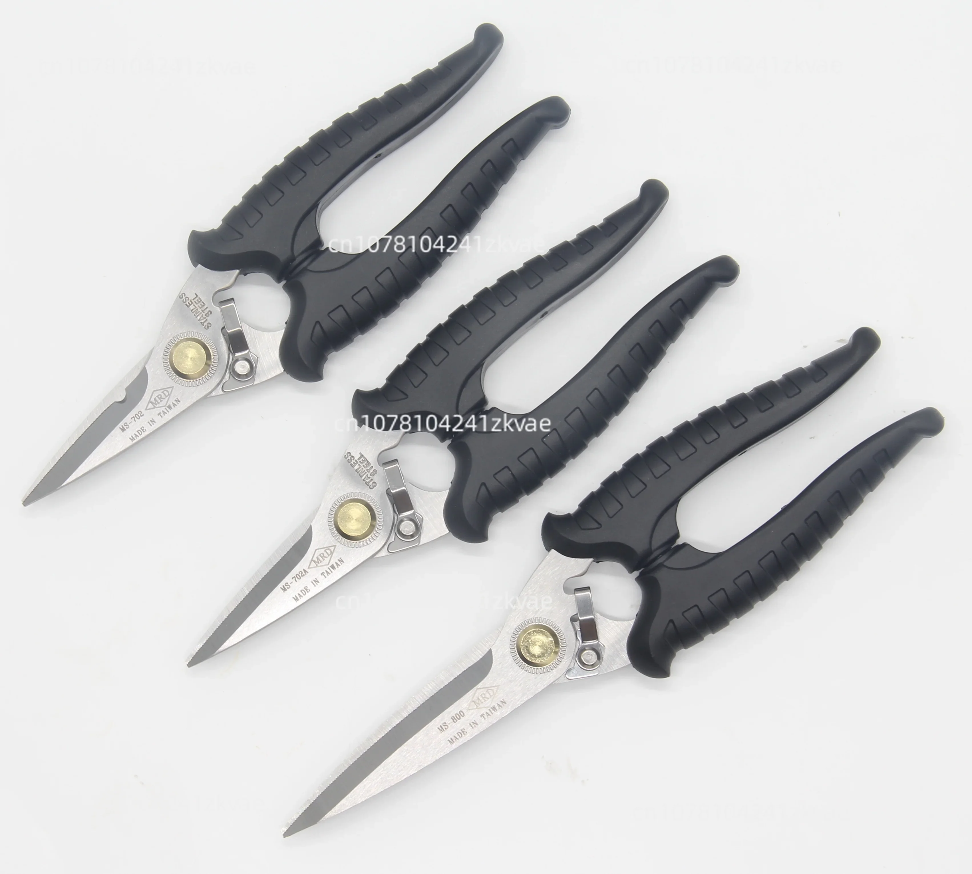 

Multifunctional stainless steel scissors optical fiber scissors rubber0 Taiwan Province Kuaigong Kuaili scissors MS-702A