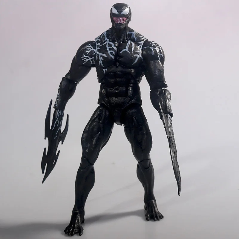 Marvel Supereroe Massacre Movie Figure Venom Venom 2 Modello mobile congiunto Ornamento Regalo bambola periferica