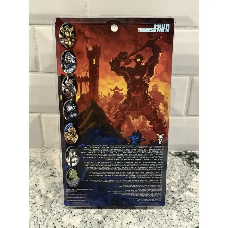 Four Cavalry Mythical Legion Shadow Orc Grunt Legion Builder Doll Brand New-