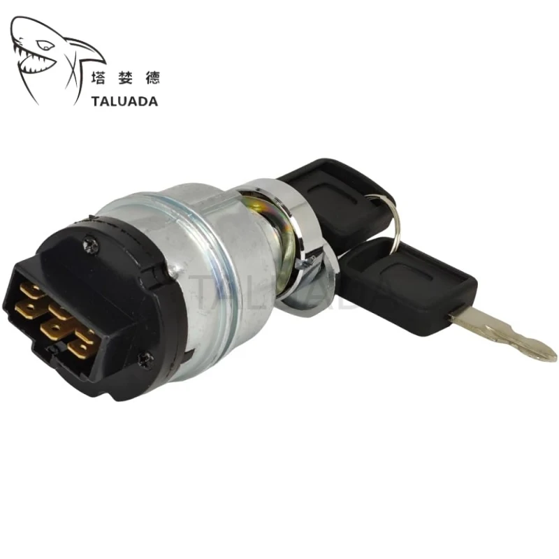 YN50S00026F1 YN50S00002F1 YN50S00026F3 For Kobelco SK210-8 SK-8 SK210-6E SK330-8 SK130-8 Ignition Switch w/ 2 Key Excavator