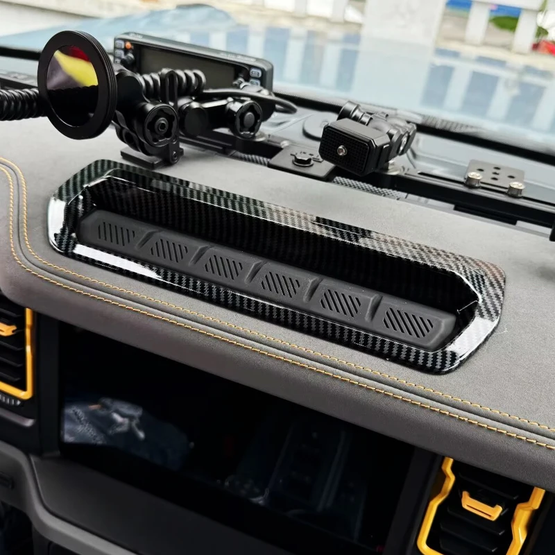 

Для Ford Bronco 2024 2025 автомобильный дифференциальный Регулируемый переключатель Панель рамка отделка ABS углеродное волокно аксессуары для интерьера