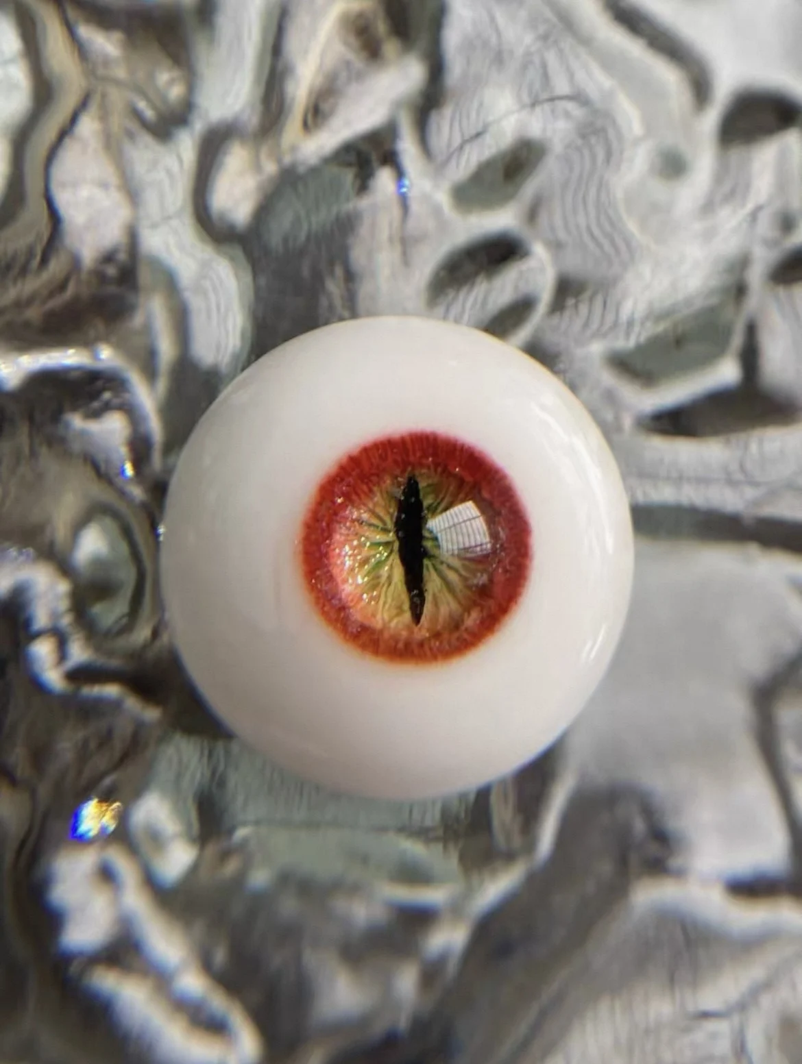 

Eyes For Doll “Red Circle Beast Eyes” 1/3 1/4 BJD Eye Craft Eyeballs Doll Accessories Free Shipping