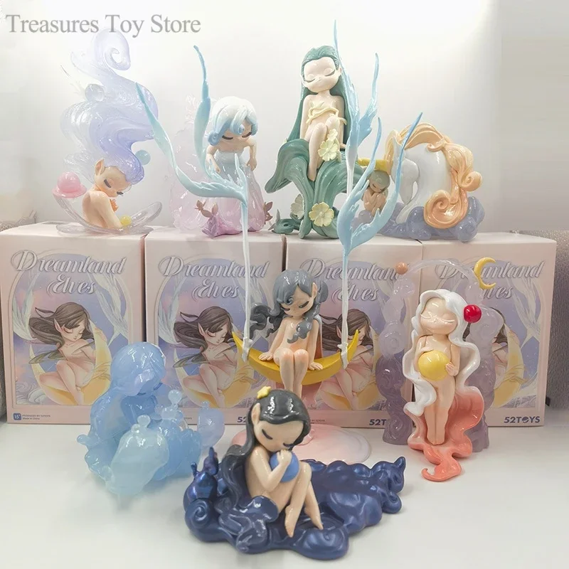 Sleep Dreamland Elves Blind Box Anime Figure Mystery Box Guess Bag Desktop Decor Collectible Children Girl Surprise Gift Toys