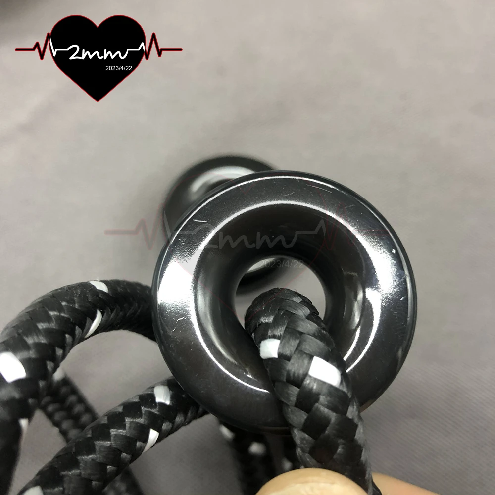 R14x10 أنودة صلبة عالية الجودة مع PTFE طلاء الألومنيوم حلقات الاحتكاك المنخفض للمراكب الشراعية