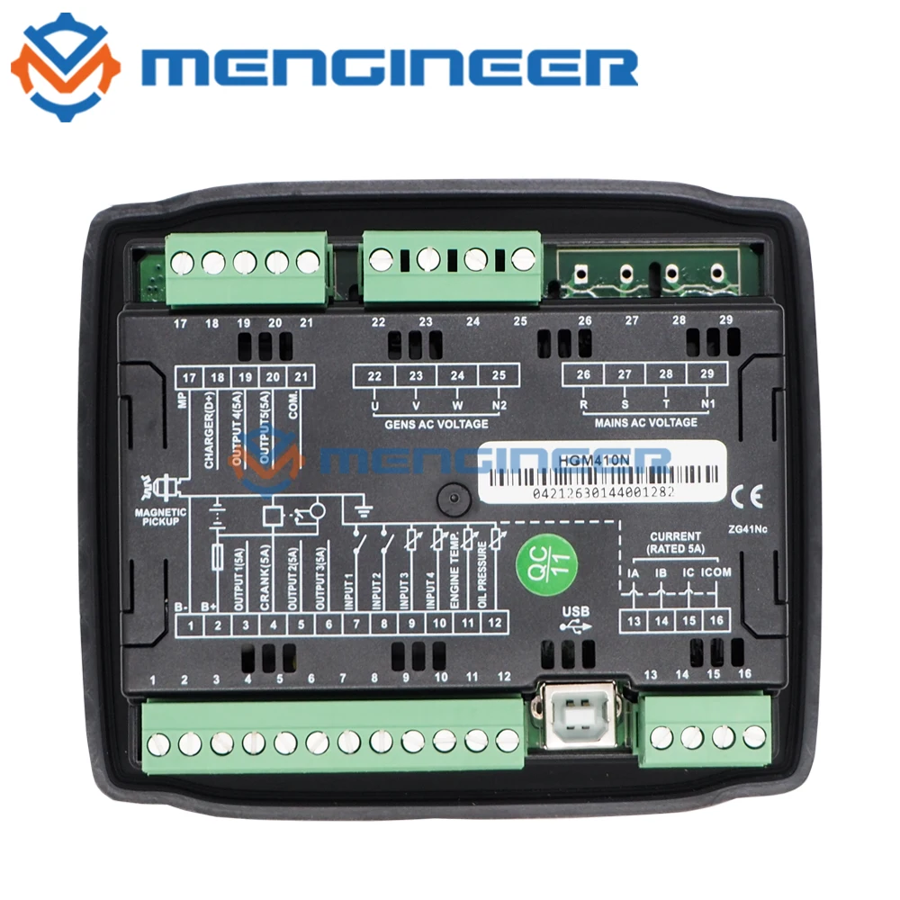 Imagem -02 - Smartgen Self-starting Generator Grupo Controlador Entrega Rápida Hgm410n Hgm420n