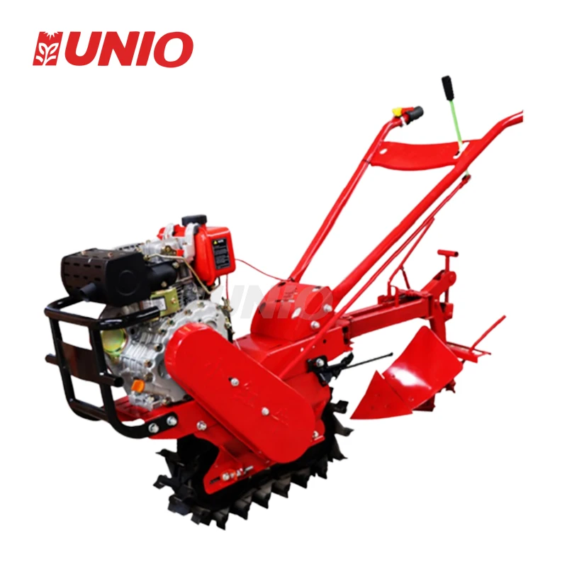 Li Factor Farming Machinery Mini Ratavator Rotary Cultivator Motocultor Two Wheel Hand Walking Tractor Power Weeder Tiller Sale