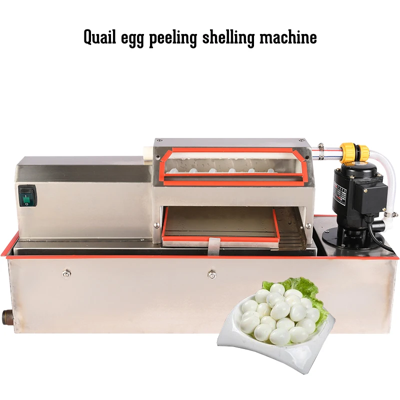 

Automatic Quail Egg Peeler Shelling Machine Commercial Water Circulation Quail Egg Sheller Peeling Machines