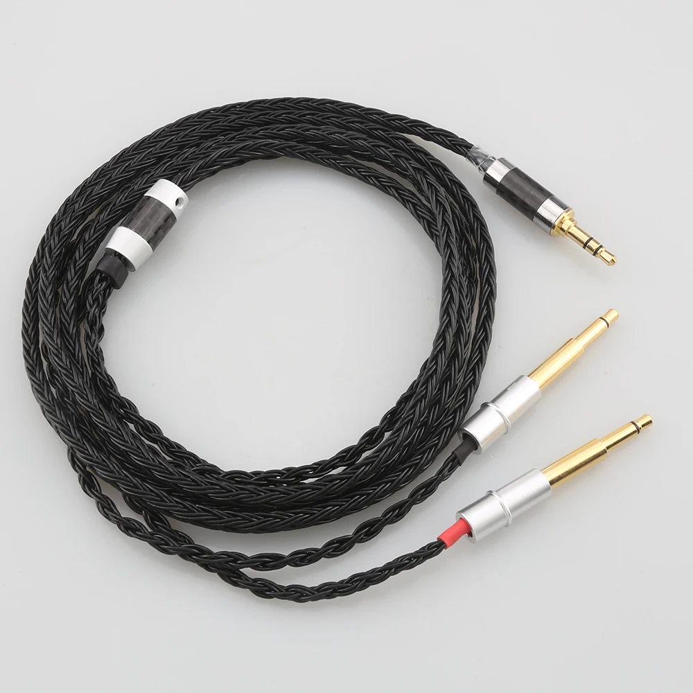 16 Core 7N OCC Mã Não Đen Tai Nghe Cáp Cho Meze 99 Kinh Điển NEO NOIR Tai Nghe Tai Nghe