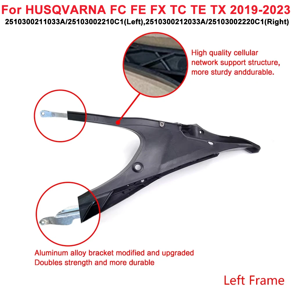 Motorcycle Accessories New Enhanced Subframe Tailstock Bracket Rear Seat Support Frame For HUSQVARNA FC FE FX TC TE TX 2019-2023