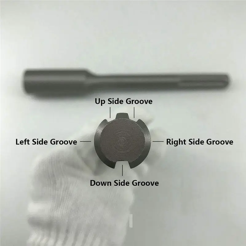 A19Q-SDS-Max 18Mm Diameter Shank Ground Rod Driver For 5/8 Inch And 3/4 Inch Ground Rods, Work With SDS Max Rotary Hammers