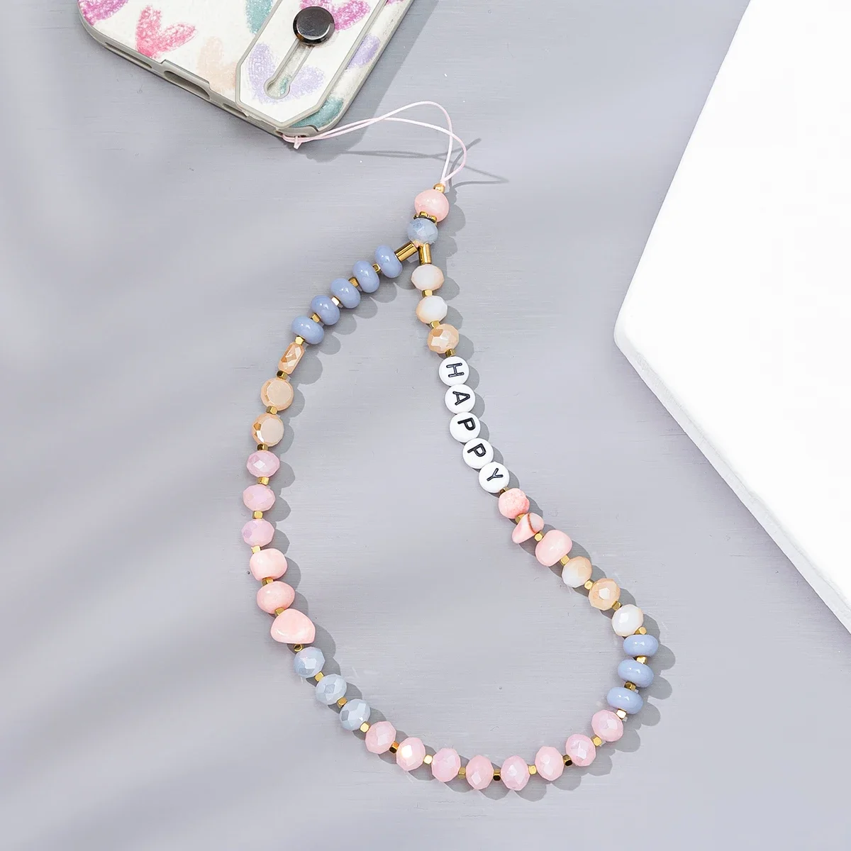 Zomer mobiele telefoon lanyard riem voor vrouwen kralen ketting sieraden cadeau