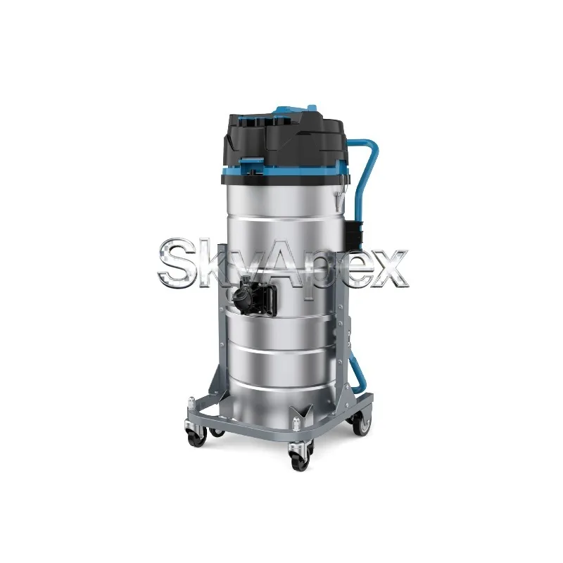 Industrial Commercial Vacuum Cleaner High Power Wet Dry Pulse Dust Collector High Suction for Workshop Warehouse Cement Ground