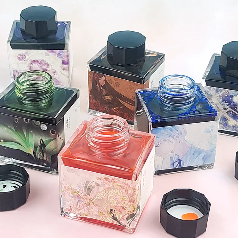 

Sailor Manyo Season 3rd Pen Color Ink, Hand Account Writing Ink 50ml