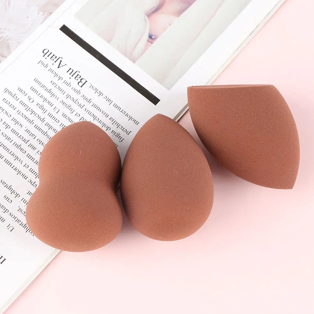 3Pcs Fashion Cosmetic Tools Multi-color Blending Sponges Foundation Powder Blender Puff Sponge Puff