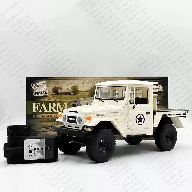 

Wpl C44 Four-Wheel Drive Remote Control Car Rc Climbing Car Off-Road 1:16 Remote Control Car Professional Model Toy Boy