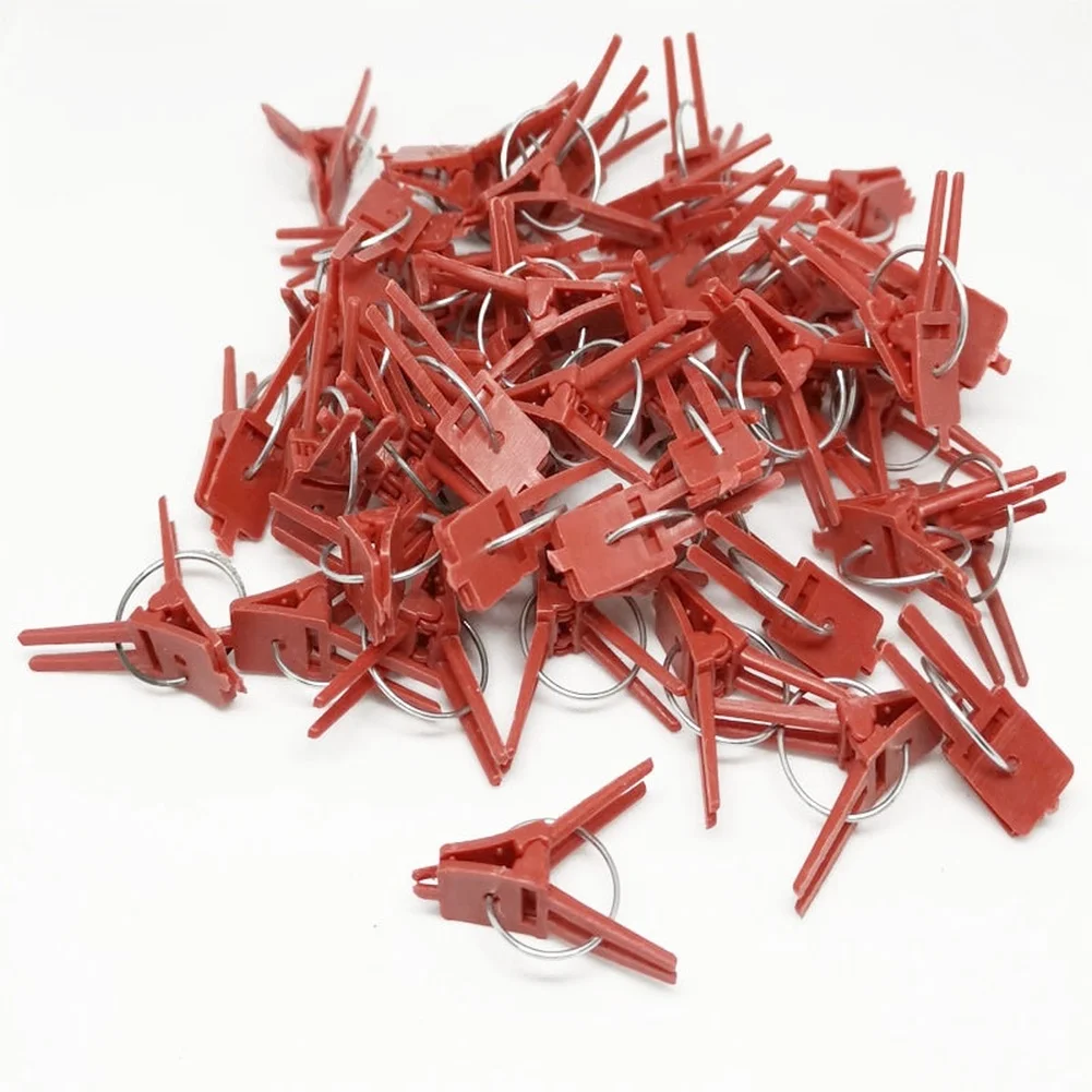 Plastic Grafting Clips Pack of 50 for Vegetable Grafting Including Cucumber Watermelon Melon and Eggplant Rootstock Support