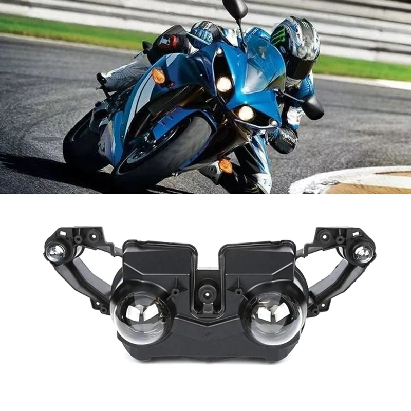 

Motorcycle Front Headlight Head Light Lamp Assembly For Yamaha YZF-R1 YZF R1 2009 2010 2011