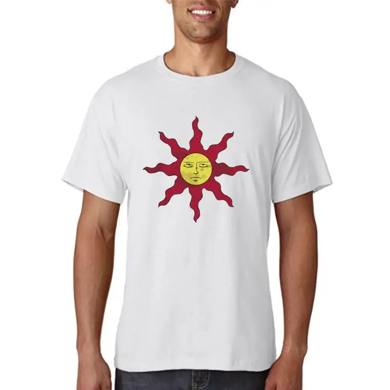 T-Shirt Praise The Sun Men'S White Fashion Tee Shirt