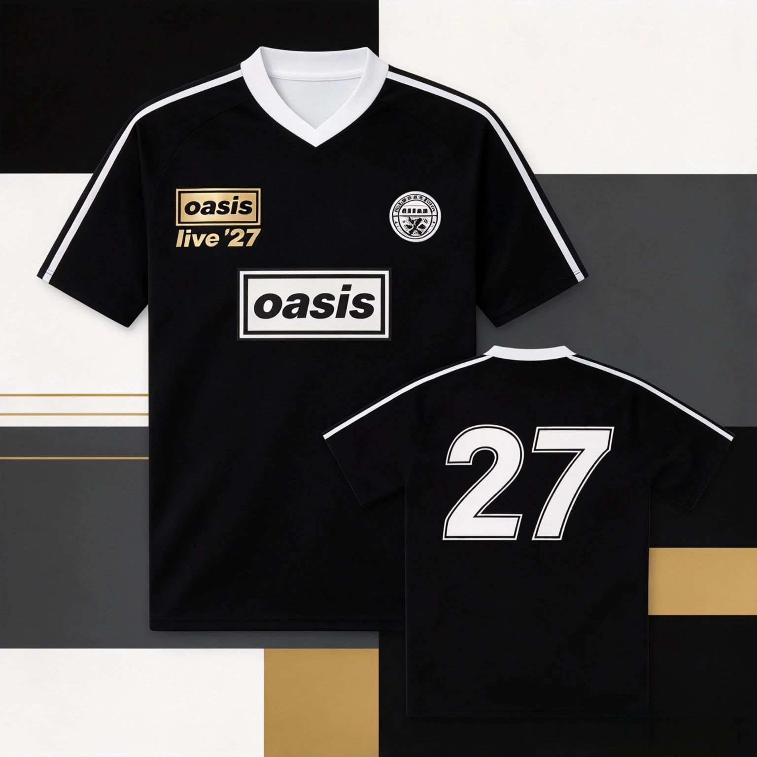 Oasis Live '27 World Tour 2026 New Quick-dry Breathable Top Adult T-shirt Summer Vintage Casual Training Outdoor Sports Jersey