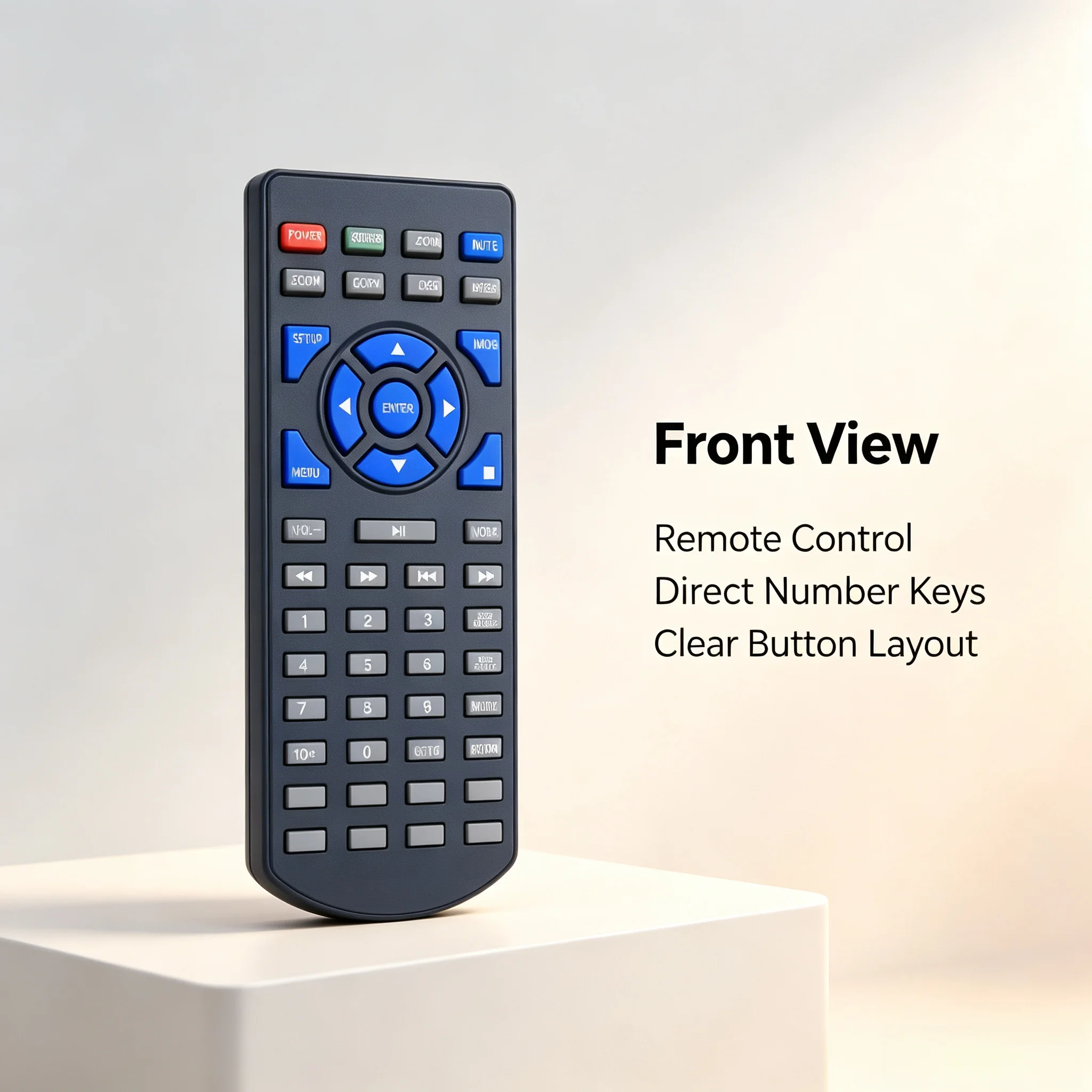 Remote Control For COOAU CU-901 CU-101 CU-121 & DR.Q DP1202 & IEGEEK IK-902 DVD DISC Player