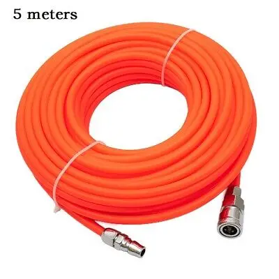 New Pneumatic Straight Pipe Hose Red 5*8mm For Air-Compressor Ventilation