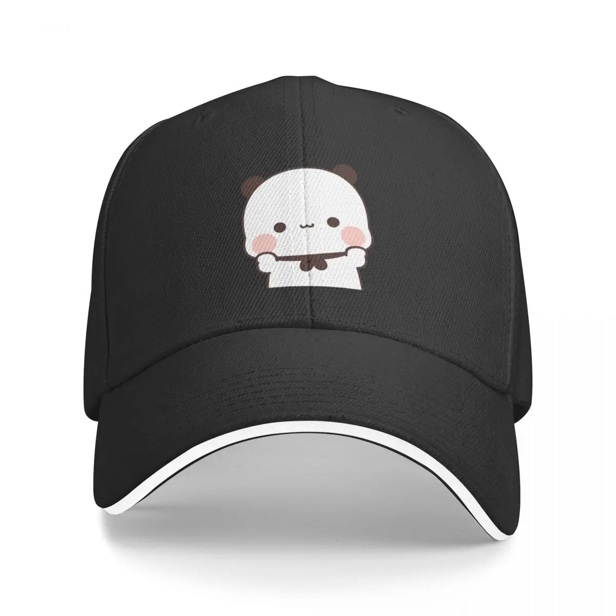 

Cute BuBu Panda saying Hello to you Baseball Cap Icon fishing hat Trucker Hat Women's Beach Outlet 2025 Men's