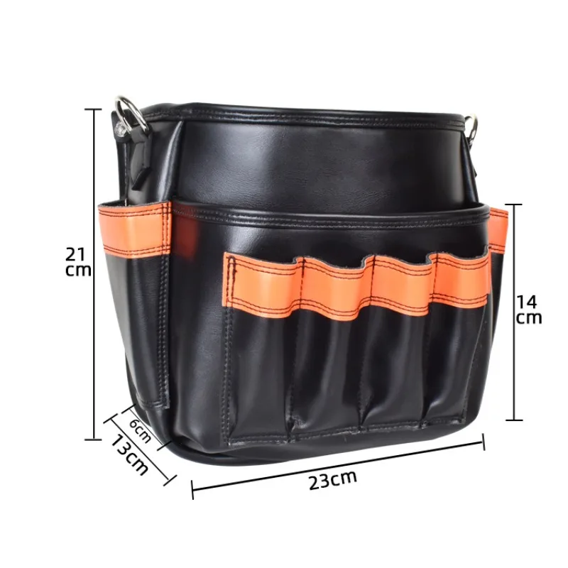 Hardware Toolkit Electrician Waist Bag Multifunctional Tool Bag for Decoration Electrical HVAC Electric Home Decoration Tool Bag