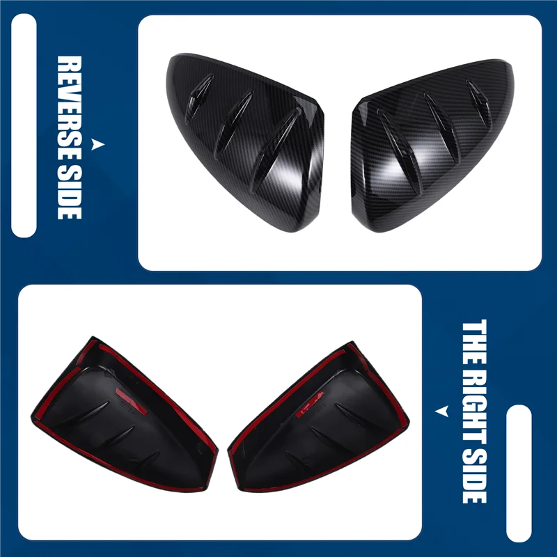 

R1-1 Set Side Wing Mirror Caps For Toyota Avanza Premio Veloz Cross 2022+ Accessories Kits