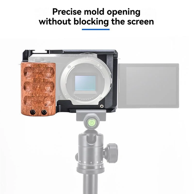 BTLIFE-Para Sony ZV-E10 câmera gaiola gaiola para sony zve10 sapata fria microfones/extensão de luz gaiola de vídeo para vlogging e filmmak