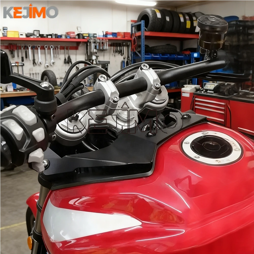 

2025 2026 FOR TIGER900 Tiger 900 GT Rally Pro TIGER 900 GT LOW Rally 2020 - 2023 2024 Forkshield Updraft Wind Deflector Airflow