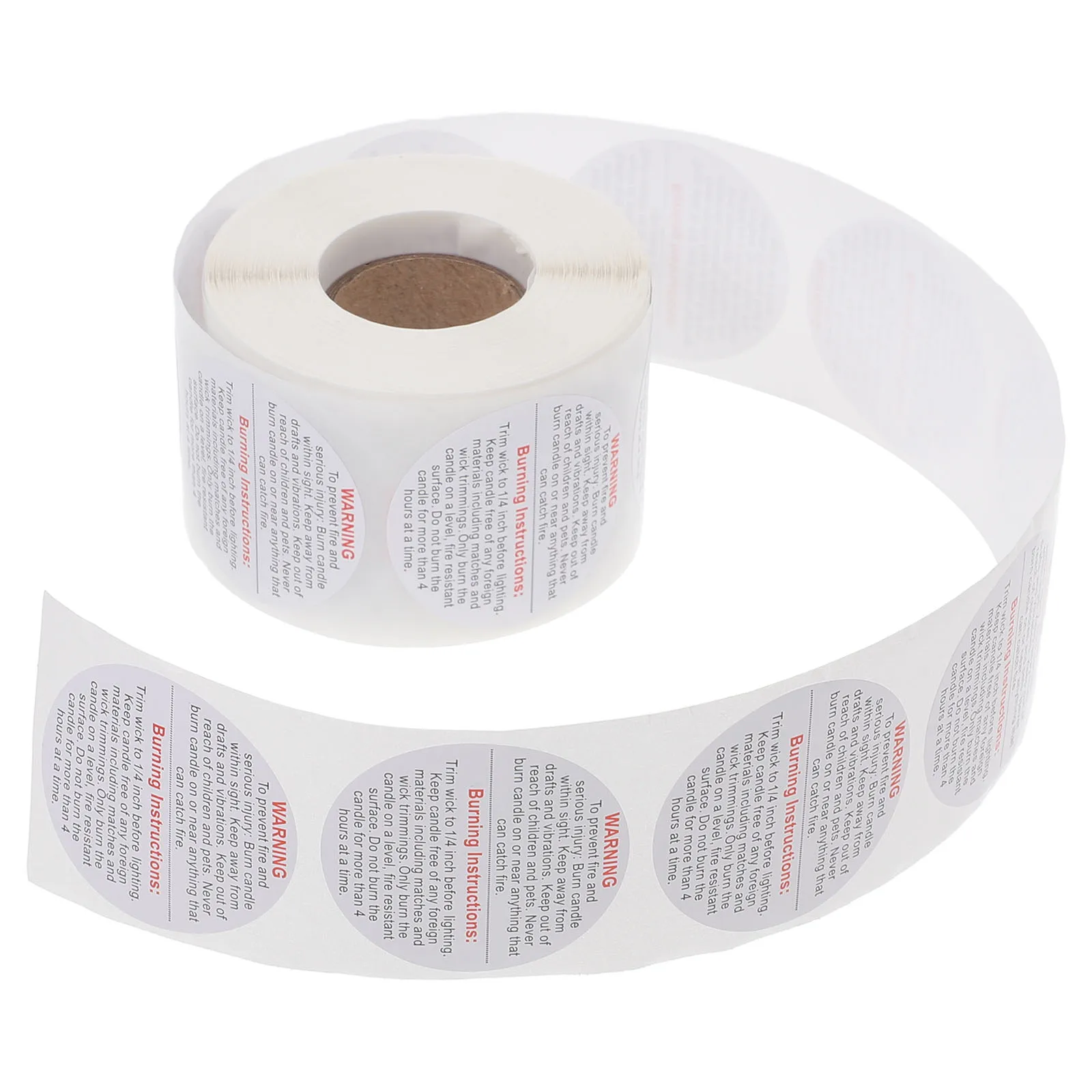 ملصقات تحذيرية مطلية بحاوية شارات أمان مقاومة للماء لصنع علامة مجلد المشاريع ذاتية الصنع