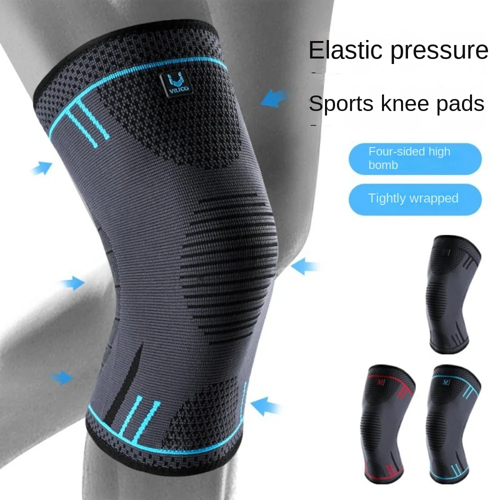 

1 Pair High Elastic Sport Knee Pads Elbow Support Compression Knee Braces Sweat Absorption Breathable Sport Knee Support Yoga
