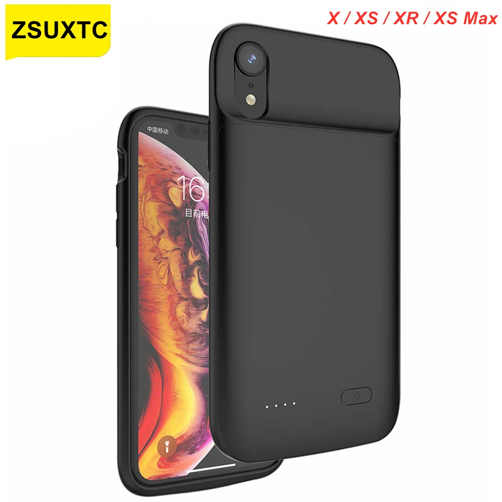 

Power Case For IPhone X XS XR XS Max Battery Case X Battery Charger Case Power Bank For IPhone X Battery Case
