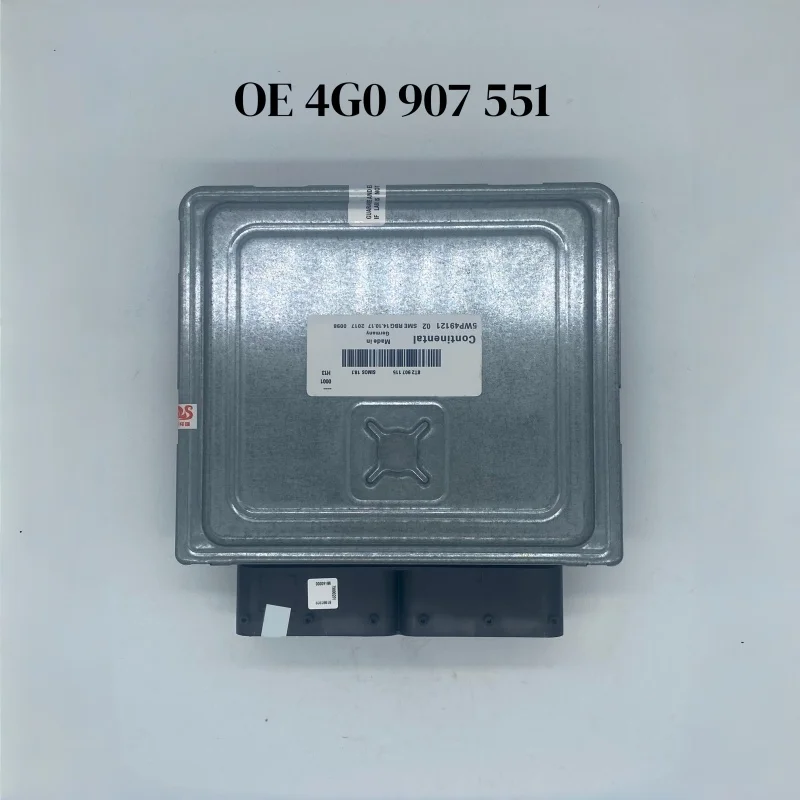 4G0 907 551 Placa de Computadora de Motor para VW, Unidad de Control de Motor (ECU) para Audi A6 (Placa de Computadora de Motor Nueva)