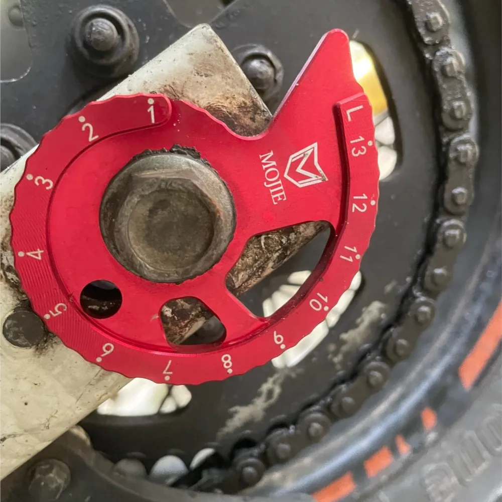 For YAMAHA XTZ 600 WR 250Z DT 125R 125RE TTR TW XT 225 E 250 R 200 600E Motorcycle Accessoires Chain Adjuster Parts Regulator