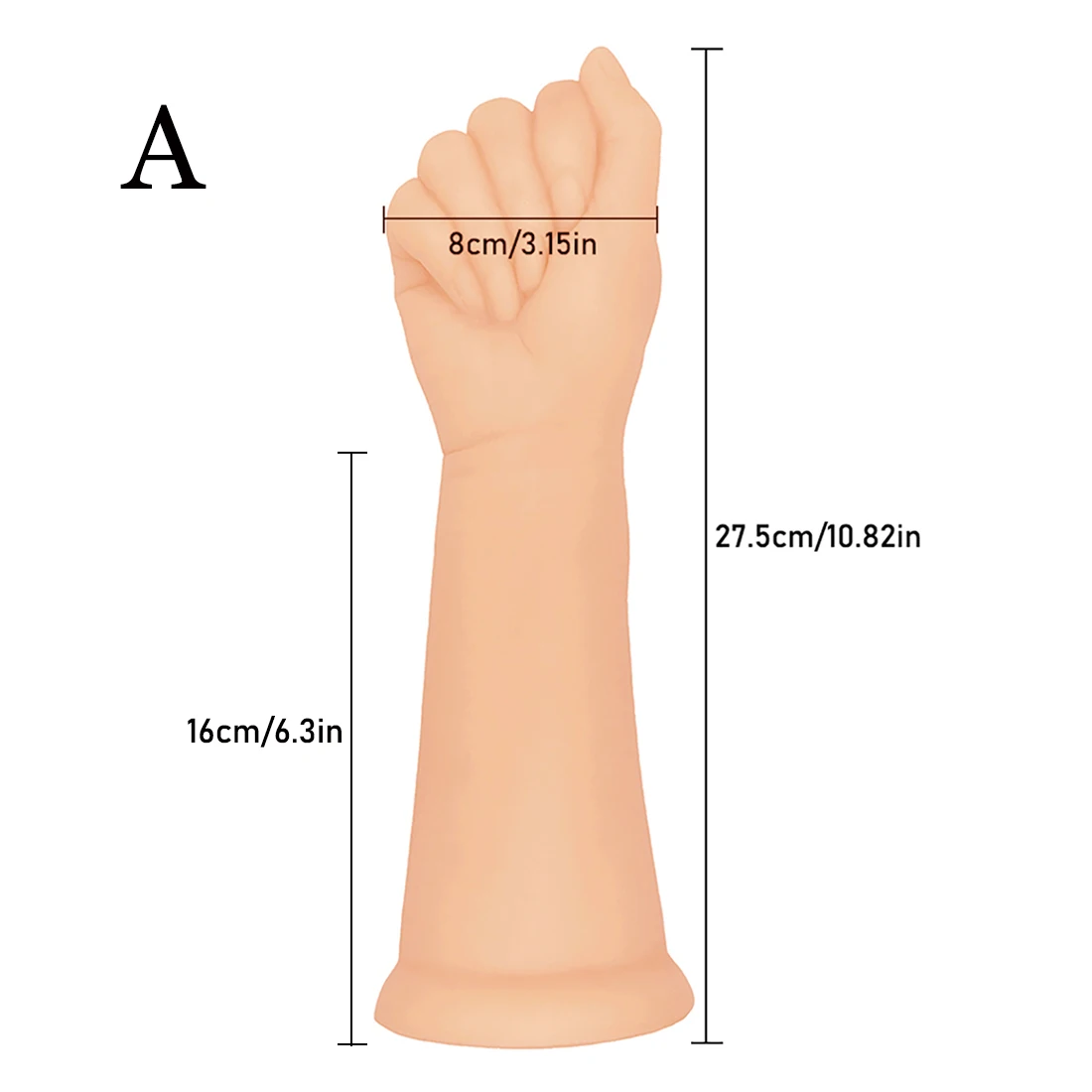 Oversized Fist Dildos Anal Plug Simulation Arm Penis Stimulate Vagina and Anus Soft Hand Dick Palm Butt Plug Sex Toys for Women