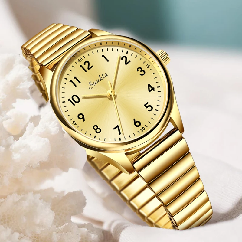 LIGE Top Marke Uhr Frauen Sunkta Elegante Luxus Quarz Armbanduhren Wasserdichte Edelstahl Casual Damen Uhr Reloj Mujer Geschenke