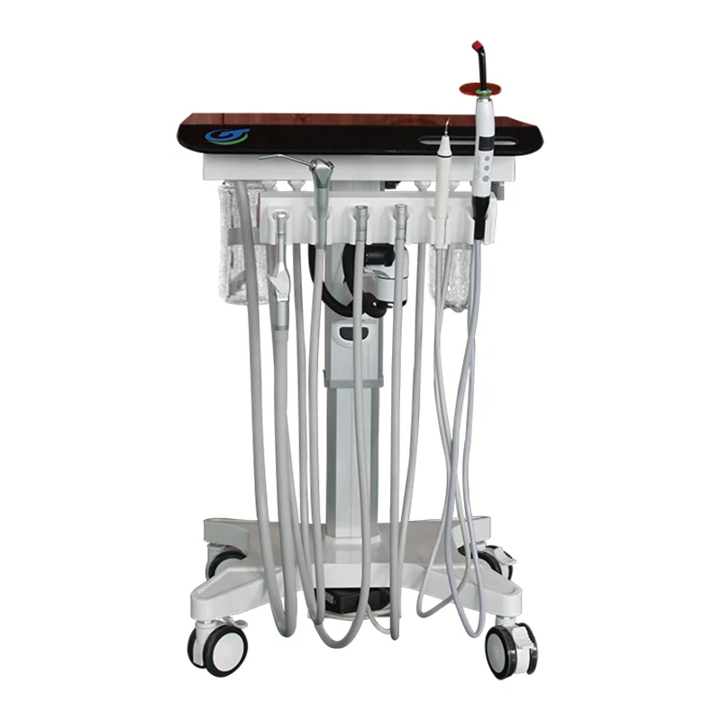 

PET Mobile Dental Unit Veterinary Equipment with Air Compressor Scalable Dental Mobile Por Unit for Animal Hospitals