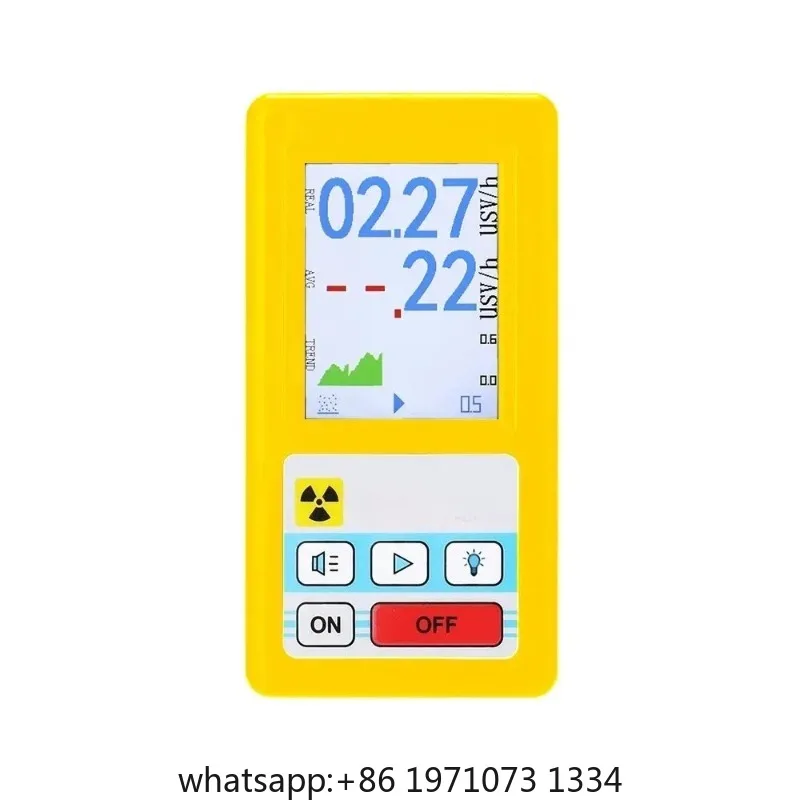 BR-6 Geiger Counter Nuclear Radiation Detector Personal Dosimeter Detector Radioactive Tester Marble Tool
