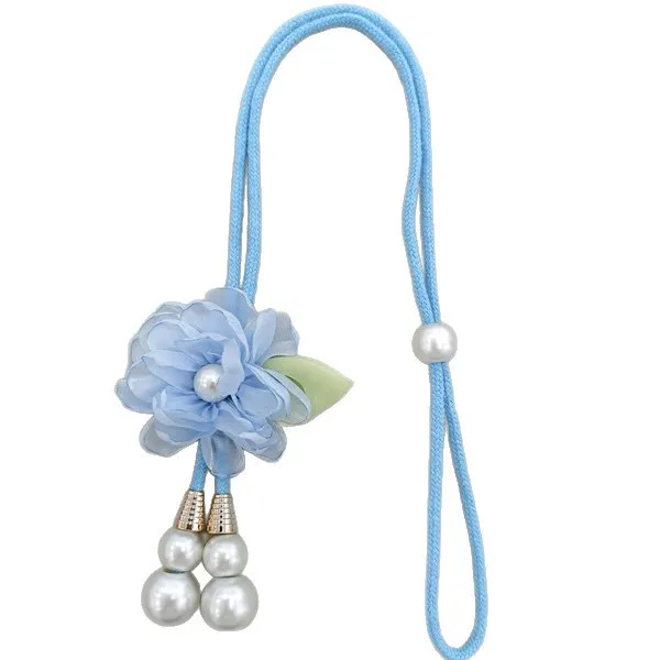 Novos Laços Criativos para Cortinas em Forma de Flor de Pérola Ajustáveis Modernos Minimalistas para Fixação e Pregueado de Cortinas Transparentes