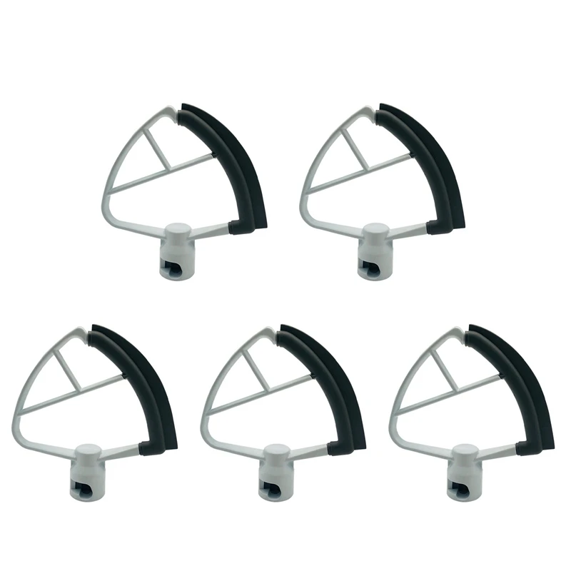 

5X Flex Edge Beater Tilt-Head Mixer Home Kitchen Mixing Attachment Replacement For Kitchenaid 4.5-5QT