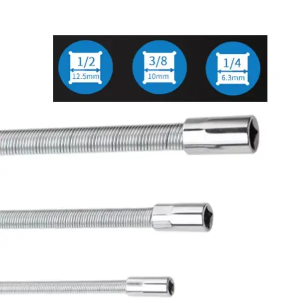 

4 шт., гибкий удлинитель с храповым ключом, набор удлинителей для плотных помещений и смещенных углов, набор инструментов для ремонта и работы