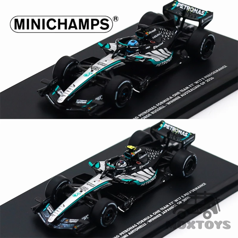 MINICHAMPS 1:64 PETRONAS TEAM W17 AUSTRALIAN / JAPAN GP 2026 Model Car