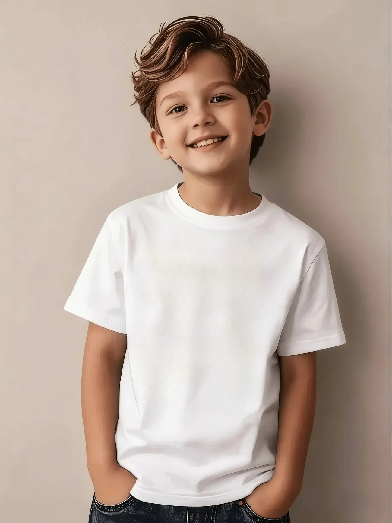 تي شيرت صيفي عصري للأولاد والب - مراجعة Summer Clothing For Teens وسعره